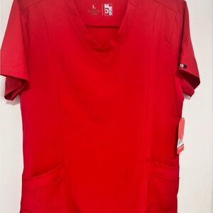 Med5 Comfy Uniform V-Neck Medical Scrub Top for Women